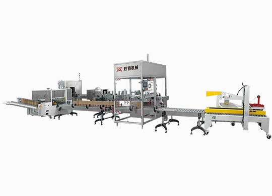 ST-ZX-500型全自動開箱、裝箱、封箱機組